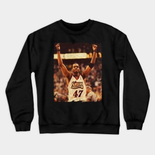 Allen Iverson - Wearing Number 47 On His 47th Birthday Crewneck Sweatshirt